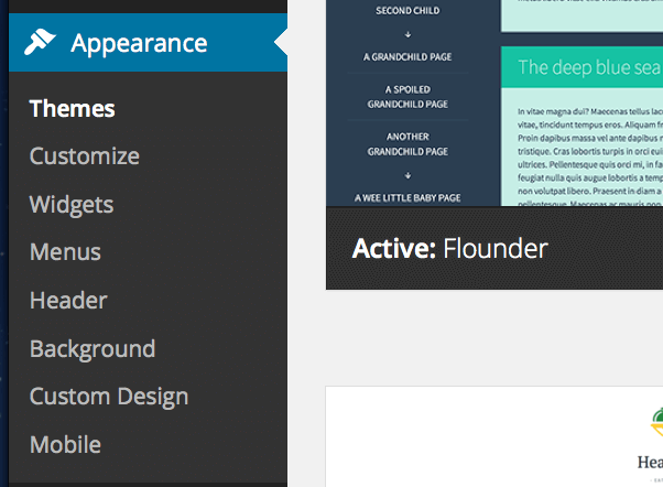How WordPress Works: Getting Started and Benefits 5 picking a theme