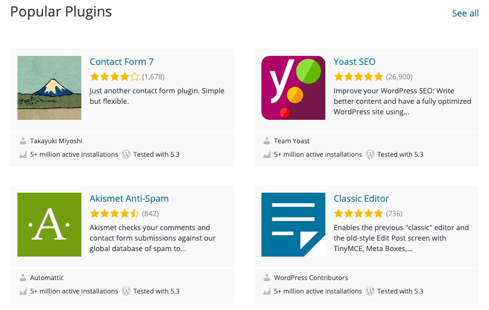 How WordPress Works: Getting Started and Benefits 2 plugins