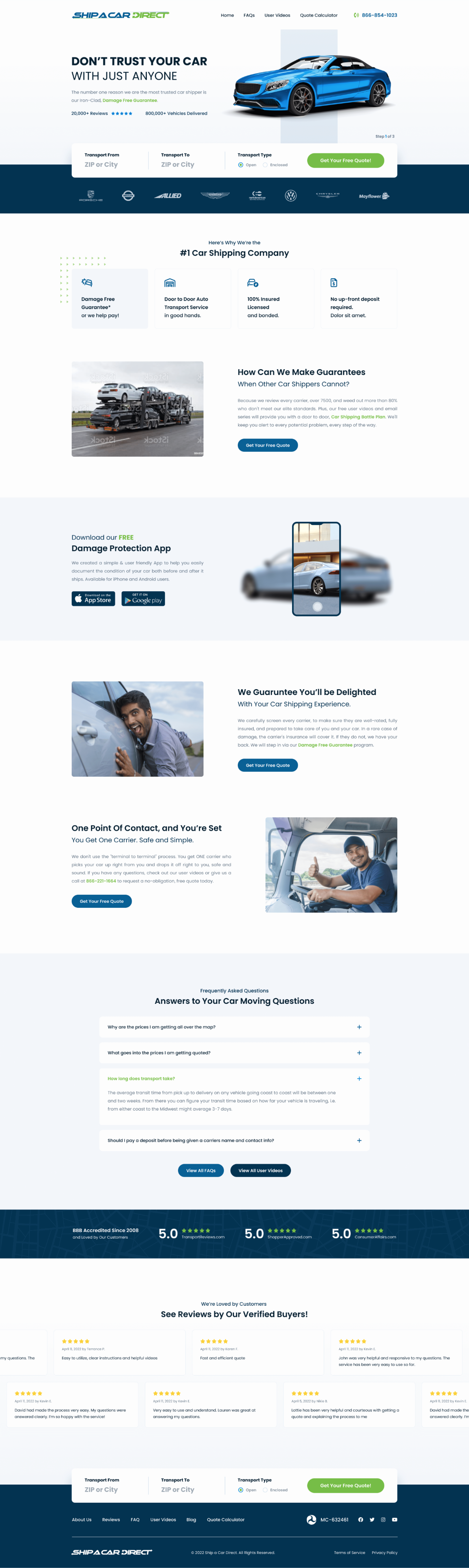 Ship A Car Direct Design