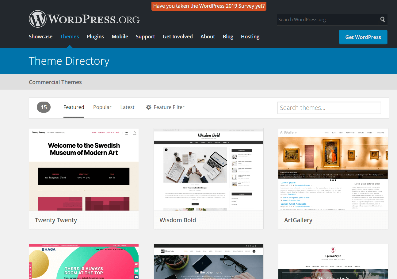 How WordPress Works: Getting Started and Benefits 4 theme directory